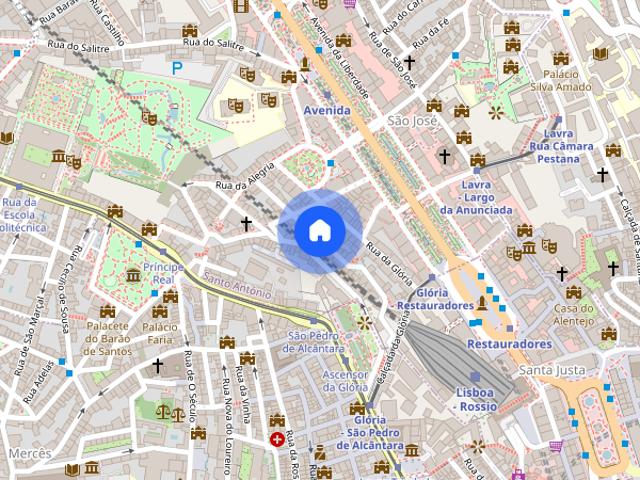 Apartamento T1 para alugar em Lisboa