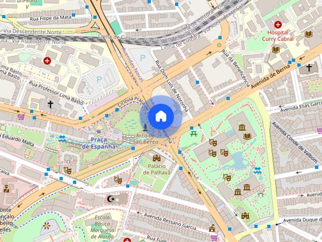Apartamento T1 para alugar em Lisboa