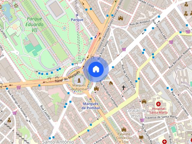 Apartamento T1 para alugar em Lisboa