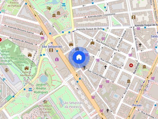 Apartamento T1 para alugar em Lisboa