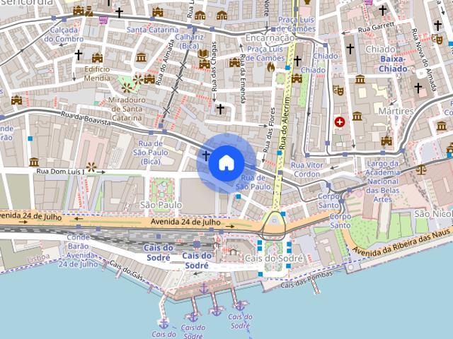 Apartamento T1 para alugar em Lisboa