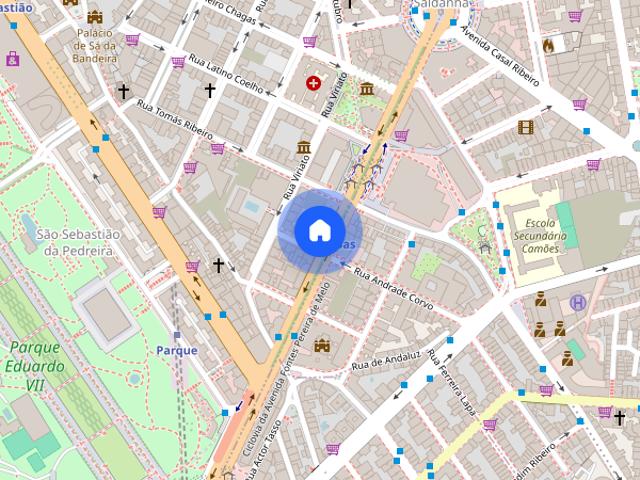 Apartamento T1 para alugar em Lisboa