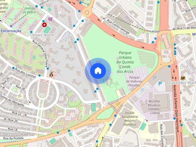 Apartamento T1 para alugar em Loures