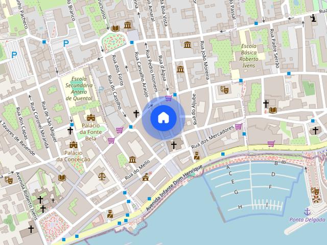 Apartamento T1 para alugar em Ponta Delgada