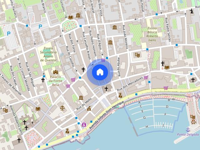 Apartamento T1 para alugar em Ponta Delgada