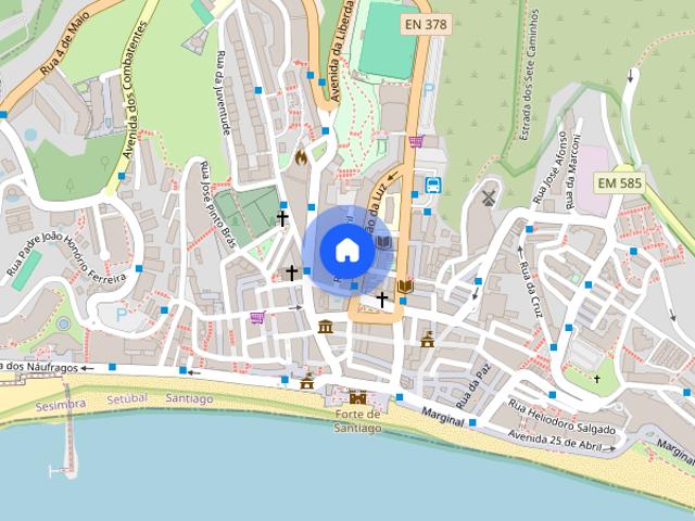 Apartamento T1 para alugar em Sesimbra