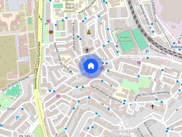 Apartamento T1 para alugar na Amadora