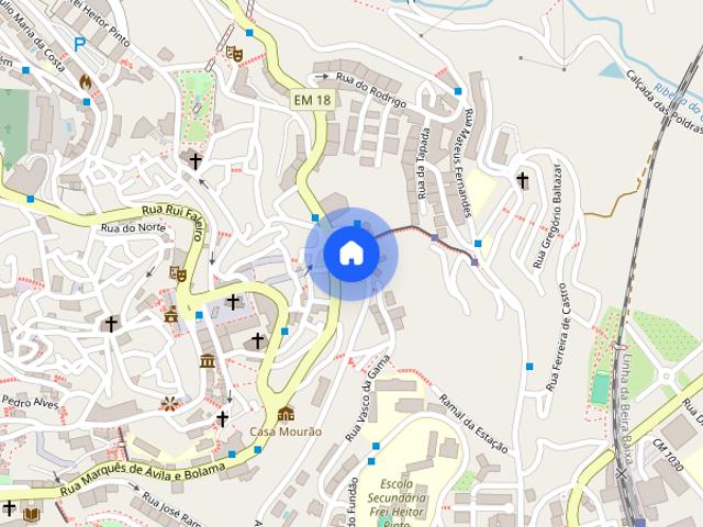 Apartamento T1 para alugar na Covilhã