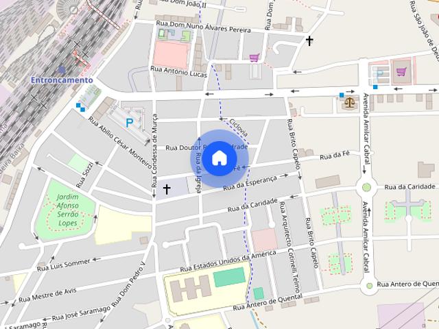 Apartamento T1 para alugar no Entroncamento