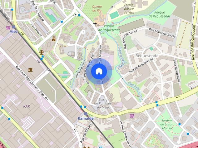 Apartamento T1 para alugar no Porto