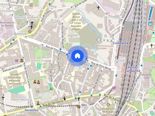 Apartamento T1 para alugar no Porto