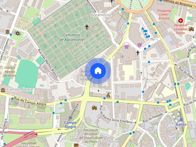 Apartamento T1 para alugar no Porto