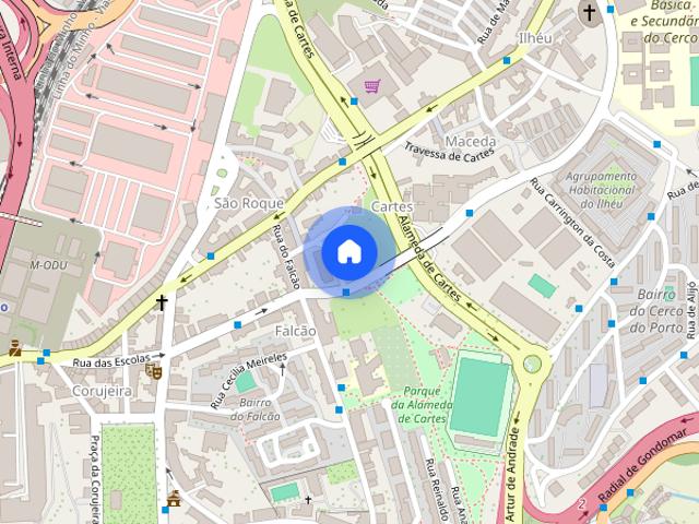 Apartamento T1 para alugar no Porto