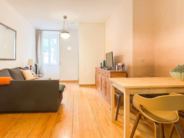Apartamento T1 para arrendamento na Misericórdia, Lisboa