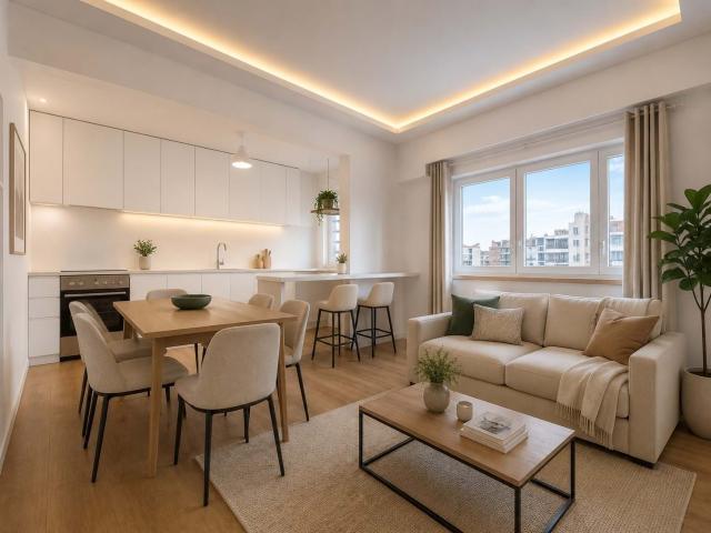 Apartamento T1 em prédio com elevador, em Campo de Ourique