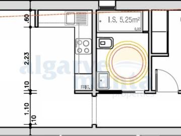 Apartamento T1 sito no Rés do Chão de um edifício em constru. 51m² Monte Gordo