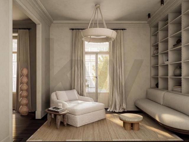 Apartamento T2+1 em Campo de Ourique Elegância e Conforto. 137m² Campo de Ourique