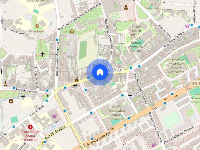 Apartamento T2+1 para alugar em Braga