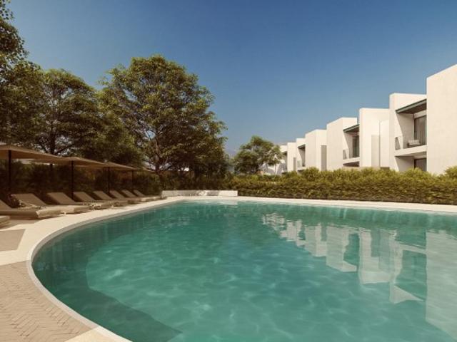 Apartamento T3, com terraço e jardim, em novo empreendimento, em Porto Covo