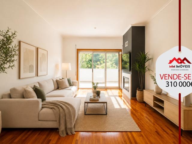 Apartamento T2 | Terraço | Suíte | Garagem