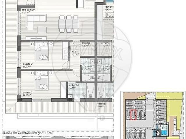 Apartamento T2 à venda em Ermesinde, Valongo RE/MAX Portugal