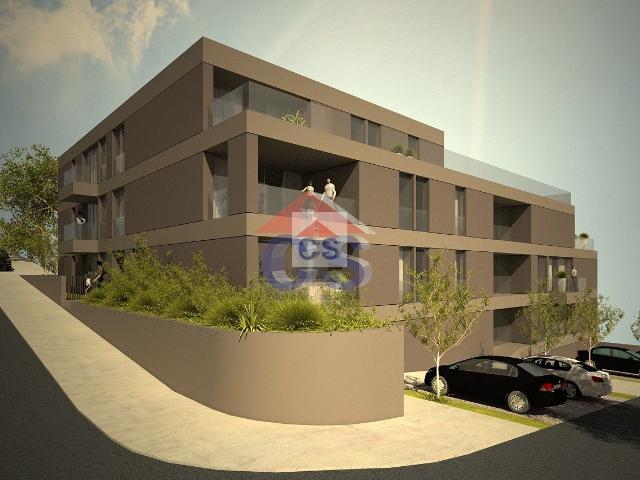 Apartamento T2 arquitetura moderna Lousado, Vila Nova de Famalicão