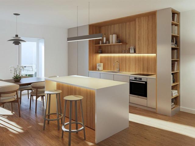 Apartamento T2 c/ Varandas no Empreendimento Caridade 30 | L. 101m² Santo antónio