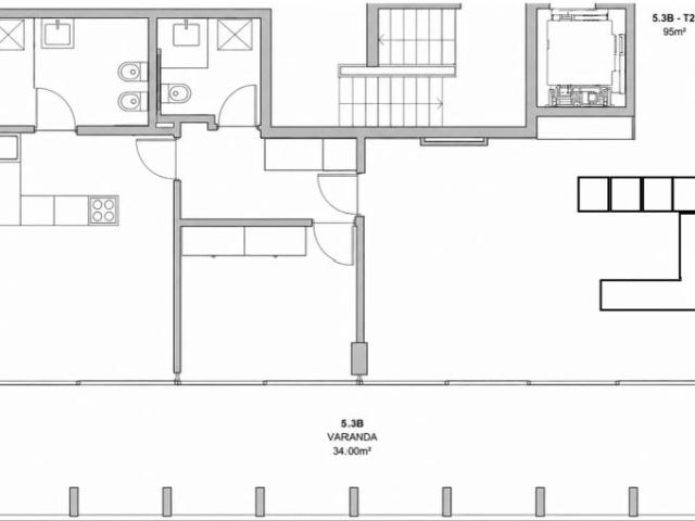 Apartamento T2, Cais da Fonte Nova, Aveiro