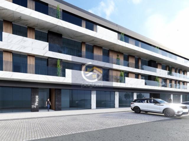 T2 Novo | Centro da Cidade | Terraço de 38 m² e garagem