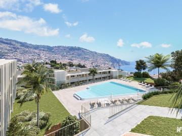 Apartamento T2 com 88 m2 de área bruta privativa, inserido n. 119m² São Pedro Funchal
