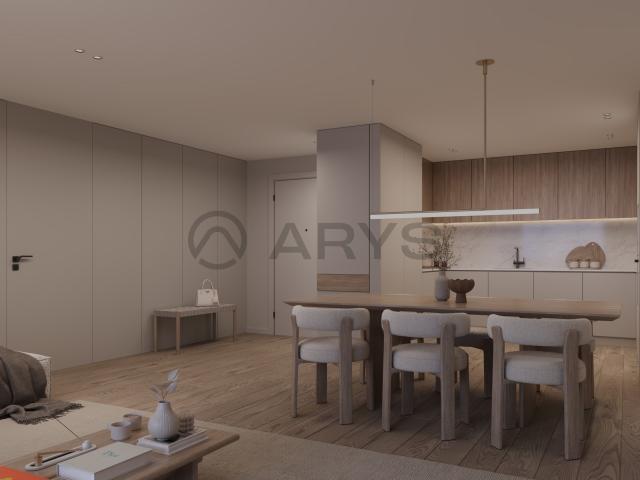 Apartamento T2 com acabamentos de alto padrão