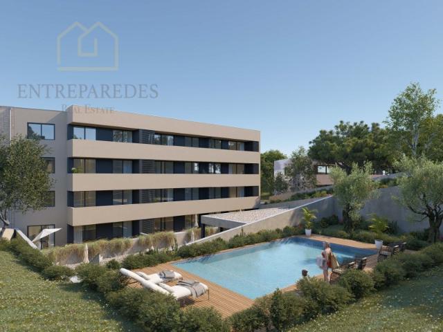 Apartamento T2 com garagem para comprar em Novo Empreendimento em Vila Nova de Gaia Porto