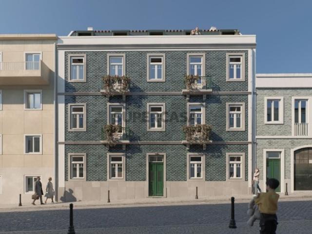 Apartamento T2 com jardim ou terraço na Estrela, Lisboa