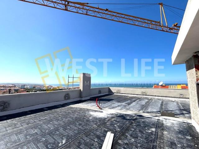 Apartamento T2 com magnifica VISTA MAR Terraço privativo com piscina e churrasqueira de uso exclusivo Ericeira