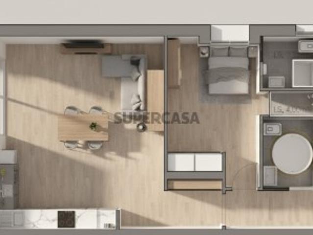 APARTAMENTO T2 COM PISCINA PERTO DA PRAIA EM MONTE GORDO
