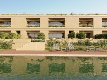 Apartamento T2 com terraço e área exterior em Alcácer do Sal