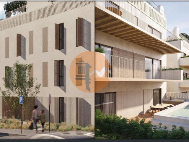 Apartamento T2 com Terraço e Piscina Privativa | Prestige V|. 93m² Moncarapacho e Fuseta