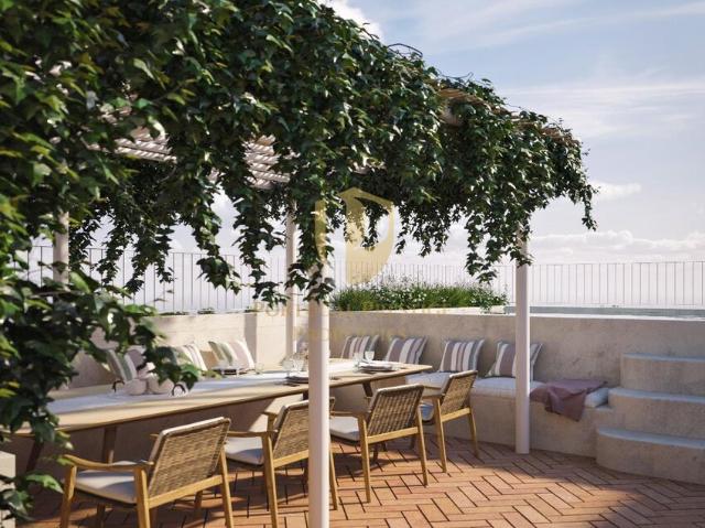 Apartamento T2 com Terraço e Piscina Privativa|Prestige V|Fuseta