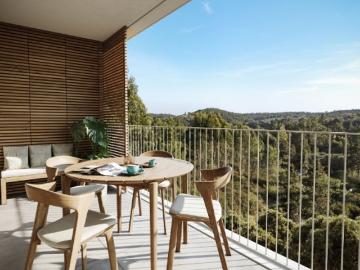 Apartamento T2 com terraço em novo empreendimento no Belas Clube de Campo