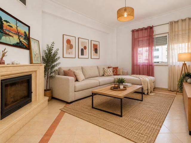 Apartamento T2 com terraço em Sta Marta do Pinhal, Corroios