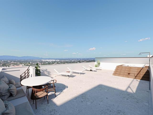 Apartamento T2 com Terraço na Cobertura e Jacuzzi | The Cour. 211m² Lagoa e Carvoeiro