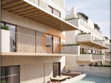 Apartamento T2 com terraço privativo em Construção Fuseta Olhão