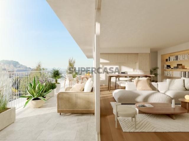 Apartamento T2 com varanda em novo empreendimento na Avenida Almirante Reis