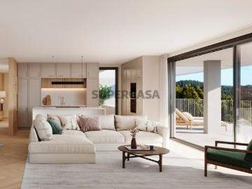 Apartamento T2 com varanda em novo empreendimento no Belas Clube de Campo