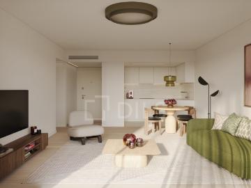 Apartamento T2 com varanda em Santo António dos Cavaleiros