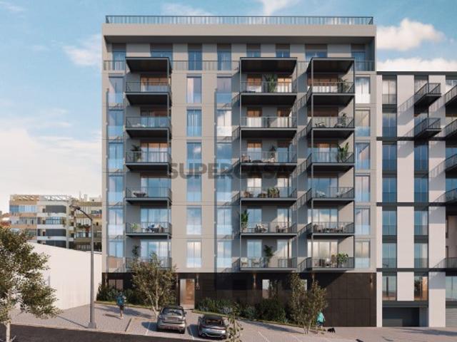 Apartamento T2 com varanda num novo empreendimento em Benfica