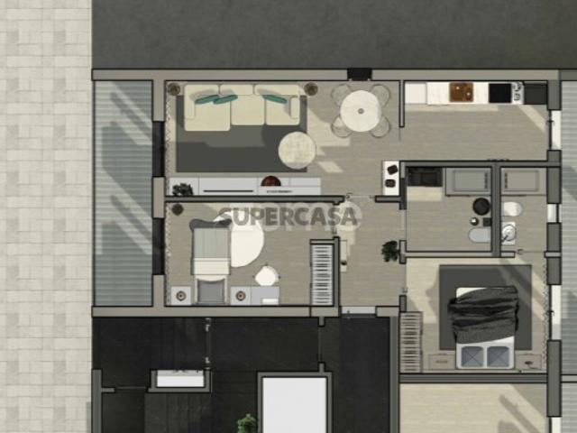 Apartamento T2 | Construção | Rés do Chão | Terraço | Garagem