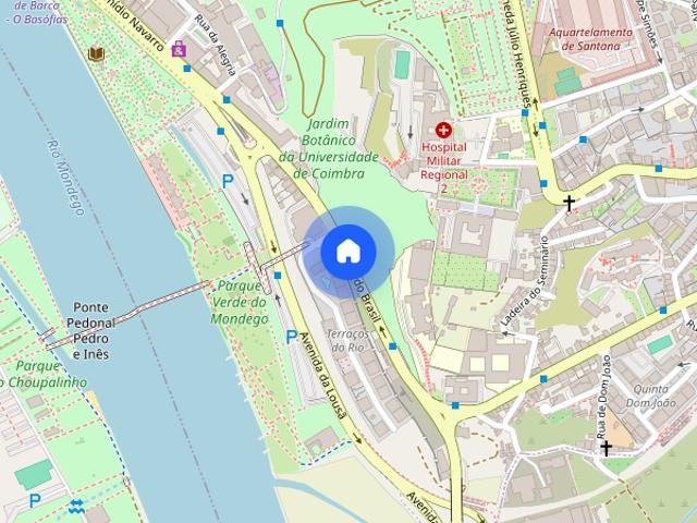 Apartamento T2 Coimbra rua do Brasil River Views