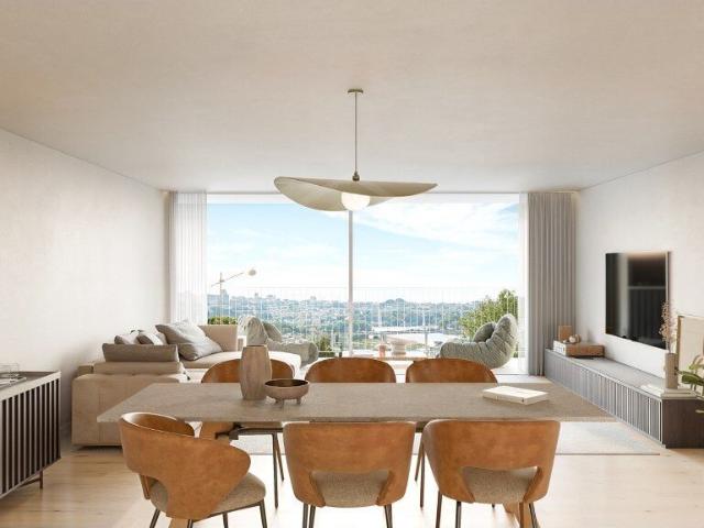 Apartamento T2 de luxo, com piscina e vistas para o rio Dour. 109m² Gondomar São Cosme, Valbom e Jovim