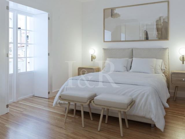 Apartamento T2 duplex com terraço junto à Avenida da Liberdade, Lisboa